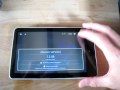 Unboxing android tablet