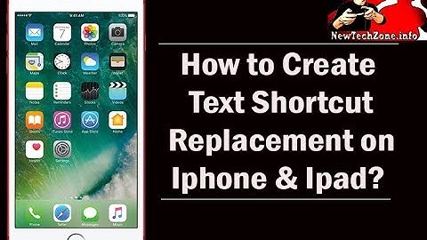 How to Use Text Replacement on iphone? | Keyboard Tricks on IOS 11