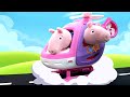 Le avventure di Peppa Pig in italiano. Peppa e George provano un elicottero!  Video per bambini