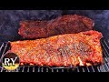 Pineapple Brown Sugar Ribs Smoked On The Oklahoma Joe's Highland