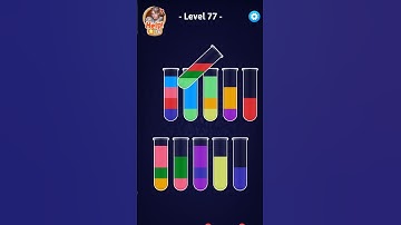 Waterscapes level77 color sort game #games #gaming #watersort