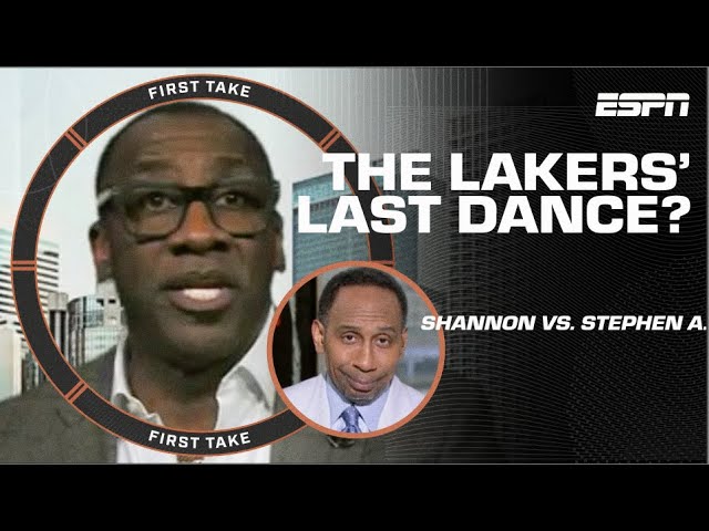 Shannon Sharpe & Stephen A. DISAGREE over this being the Lakers’ LAST DANCE! | First Take