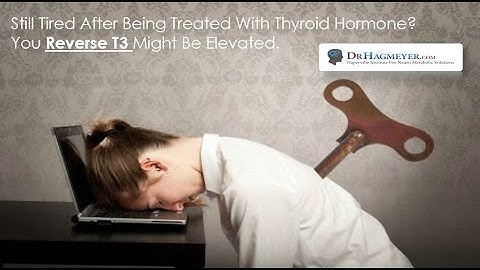 Reverse T3- Problems With High Reverse T3- Dr Hagmeyer Video
