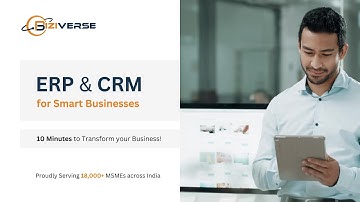 Biziverse ERP Demo - Easy & Powerful ERP + CRM software  for MSMEs (English)