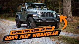 Fixing this issue on our 2024 Jeep Wrangler