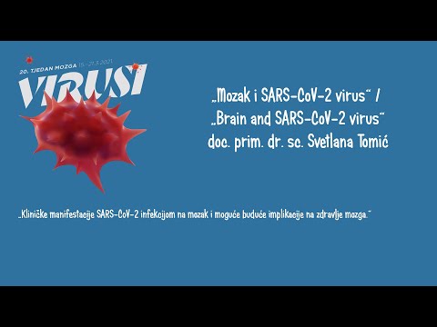 Mozak i SARS-CoV-2 virus / Brain and SARS-CoV-2 virus