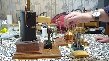 STEWARTS CHILTERN MODEL STEAM VERTICAL TWIN