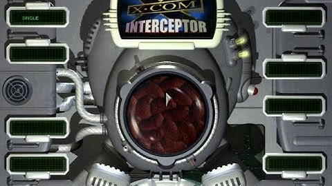 X-COM: Interceptor gameplay (PC Game, 1998)