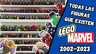 TODAS las figuras de LEGO MARVEL que existen / 2002-2023 / Minifigs