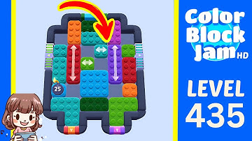 Color Block Jam Level 435 Solution Walkthrough