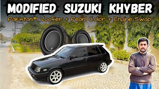 Suzuki Khyber Modified 1997 | Bomb Woofers 🔥💣 | Pearl Color | Car Cop.