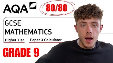GCSE Maths AQA Paper 3 Higher in 30 Minutes! | How to get a Grade 9
