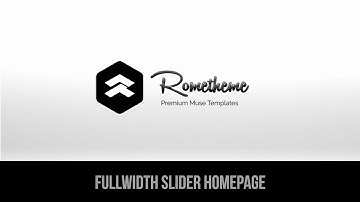 How To Create A Fullwidth Slider Homepage With Adobe Muse CC