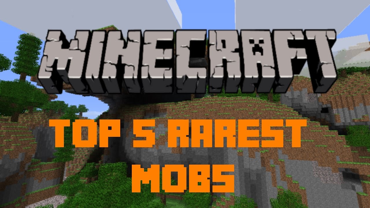 Top 5 Rarest Mobs in Minecraft 1.8 - YouTube