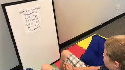 Visual Sense Support (Primitive Reflex Support) Directional arrow activity