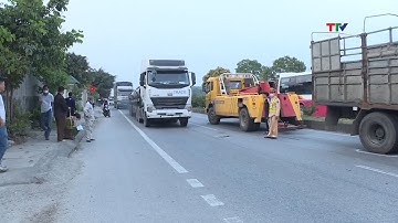 Nâng cao ý thức cho lái xe - giải pháp chống ùn ứ giao thông trên quốc lộ 1A | PTTH Thanh Hóa