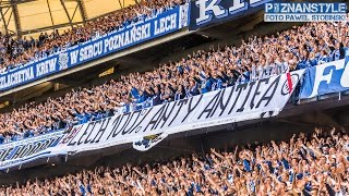 LECH POZNAŃ - Legia Warszawa (09.04.2017): Kocioł wrze po golu dla Lecha