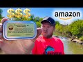 Primitive catch  cook using amazons cheapest survival fishing kit