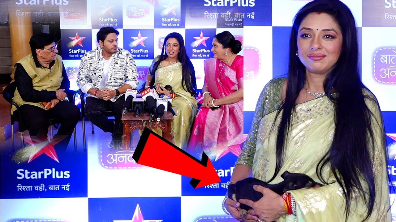 Anupamaa: Rupali Ganguly का Dog के साथ खूबसूरत अंदाज, Gaurav Khanna, Alpana संग Media से की बात