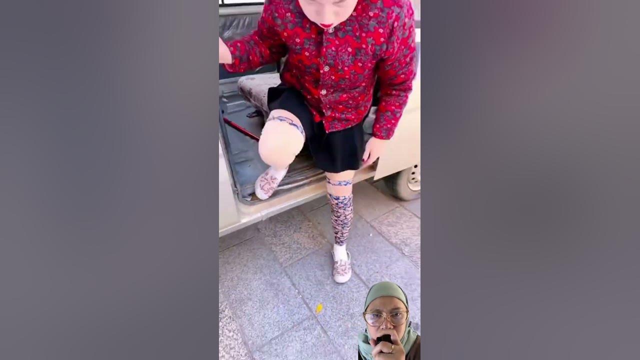 NENEK PAKAI CELANA LEGGING INI