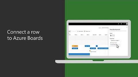 Connect a Project Online roadmap row to Azure Boards
