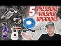 Pressure Washer Upgrades | 5 Must have items to maximize your Pressure Washer | Power Washer Upgrade