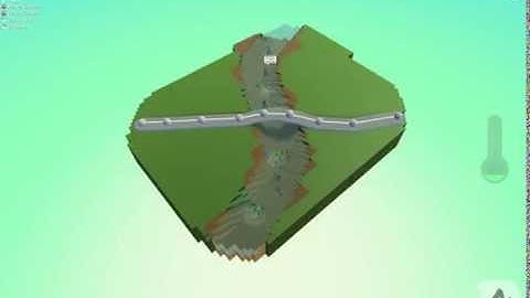 Kodu Guide - Creating and River and Bridge Setting