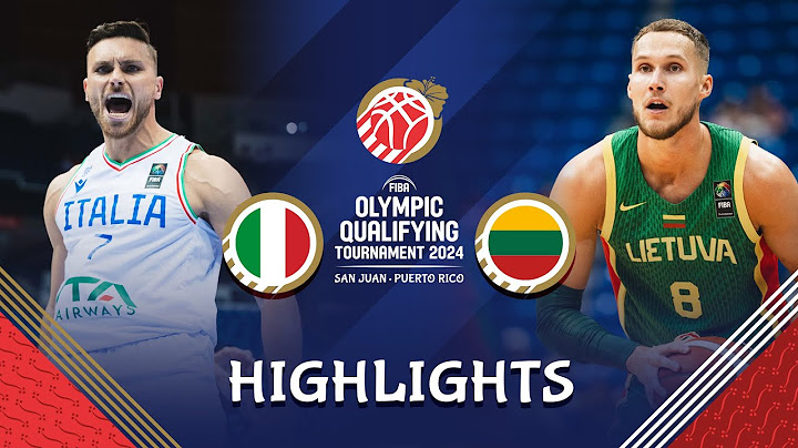 Lithuania 🇱🇹 too strong for Italy 🇮🇹 in Semi-Finals | Highlights | FIBA OQT 2024 Puerto Rico