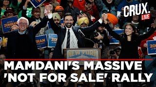 Live Bernie Sanders, Alexandria Ocasio Cortez Join Zohran Mamdani In Queens Rally Nyc Mayor Race