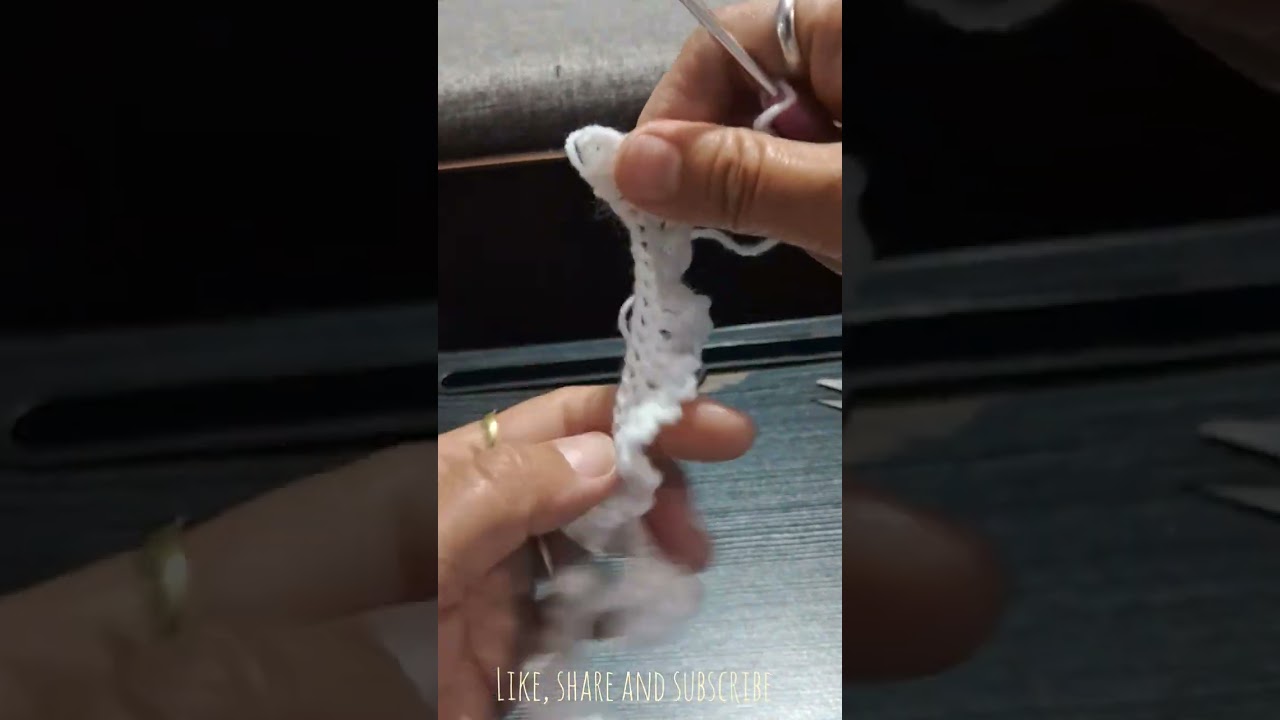 Crochet flower hair tie #crochet #hairaccessories #flower #hairtie #diy 