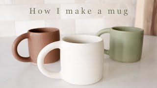 Making a ceramic mug | The entire pottery process