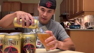 My Rush beer review.