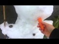 Батуми делаем снеговика 31 декабря- batumi snow- snowman batumi 31th of December
