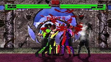 Mortal Kombat 2 - CPU Mode