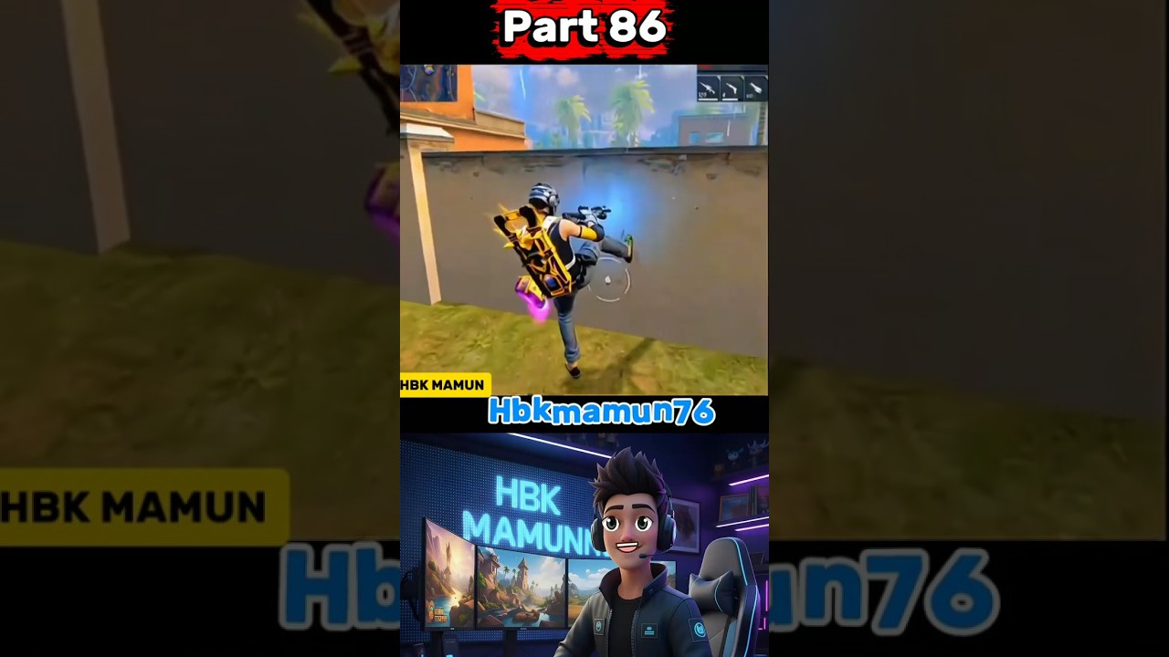 Part 86 Free Fire Funny Moment 🤣 