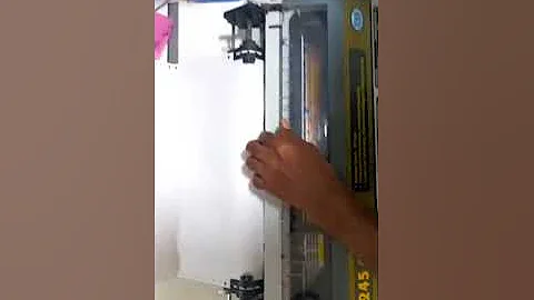 How To load Paper In TVSE 136 Column Printer. Dot-matrix Printer