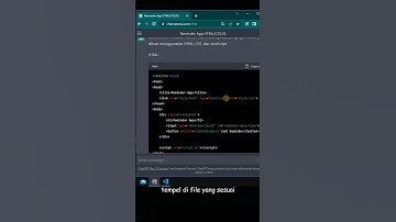 Membuat Aplikasi Pengingat Waktu dari HTML CSS dan JS di Chat GPT