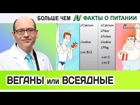 0026.Дефицит питательных веществ у всеядных и веганов | Больше чем ФАКТЫ О ПИТАНИИ - Майкл Грегер