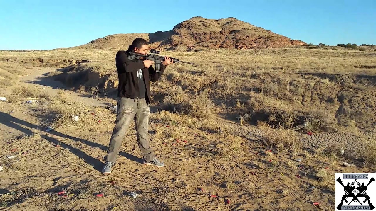 DPMS Panther Arms AR15 With Sightmark Red Dot Sight Review and Shooting