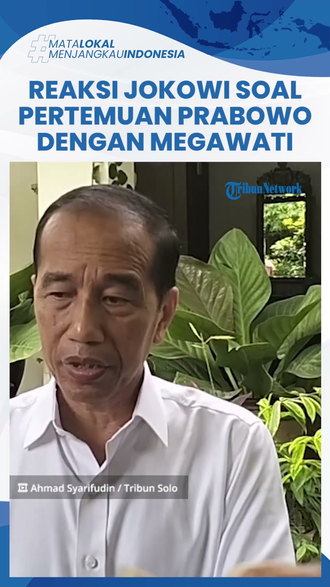 Jokowi Respons Pertemuan Prabowo dengan Megawati, Singgung Persatuan hingga Stabilitas Politik