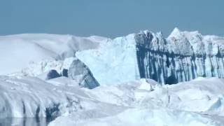 Iceberg Breaking  Ilulisat Greenland