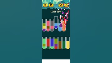 water sort puzzle - level 3545