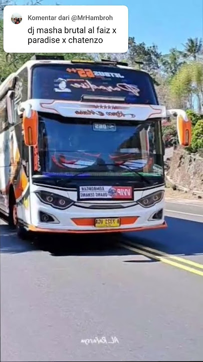 DJ Masha Brutal bus Alfaiz x paradise x chatenzo #shortvideo #busmania #fyp #shorts