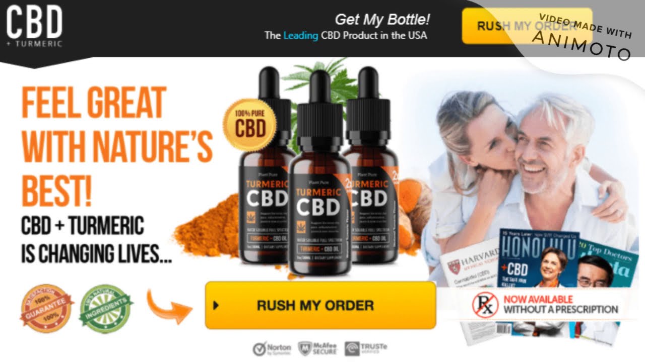 CBD Turmeric (Canada): Turmeric CBD Anxiety & Stress Relief, Pure Plant Turmeric CBD Oil Price!