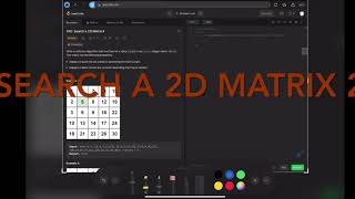 [ LeetCode 240 ]  Search a 2D matrix 2