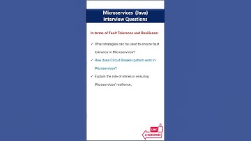 Common Asked Microservices Interview Questions #shorts #microservice