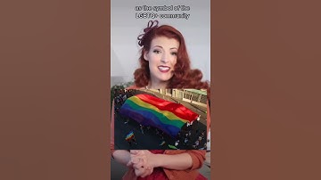 Who Made The Pride Flag? : Queer History 101 #shorts
