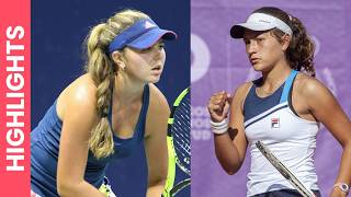 Kayla Day vs Luisina Giovannini | W75 Zaragoza SF Highlights