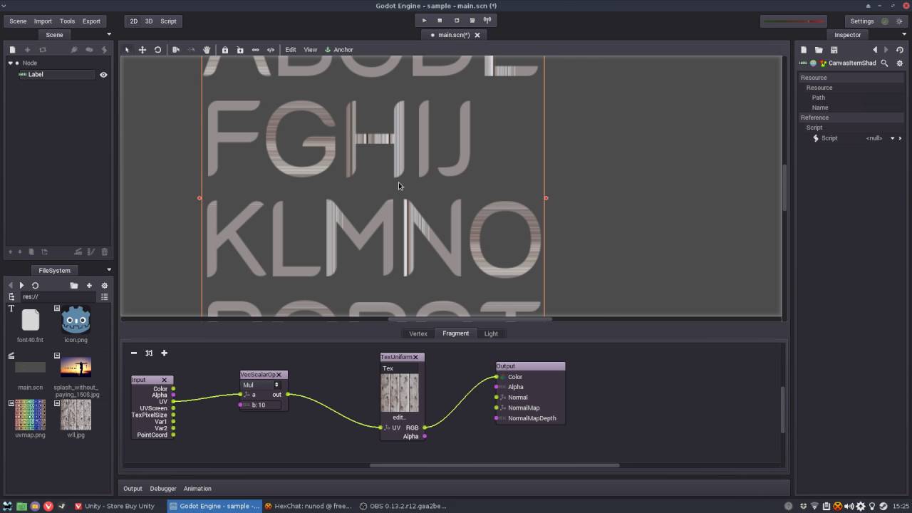 Godot Tutorial #3: Textured Text - YouTube