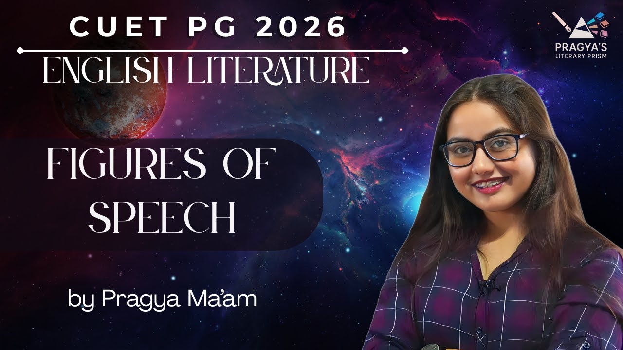 Figures of Speech || CUET PG English 2026 || Literary devices - YouTube